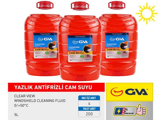 GVACam Suyu 5 Lt Yazlık Antifrizli 0/ 50CGVA 9910316