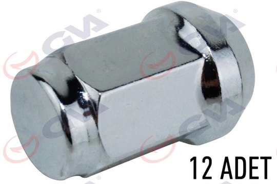 GVAÇelik Jant Somunu Japon Araç Grubu Aa.17 M12x1.50GVA 8871110