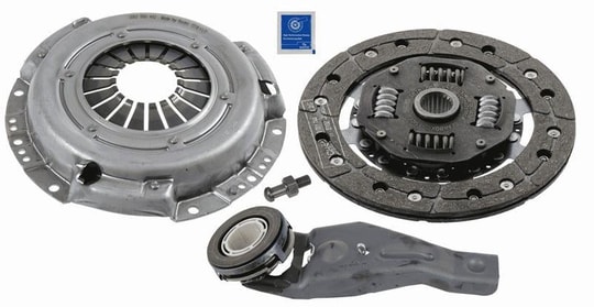 SACHSDebriyaj Seti Baskı Disk Bilya Mazda 3 1.6 Z6 Benzinli Bk Kasa 03-> Çatallı Rulman İle BirlikteSACHS 3000951008