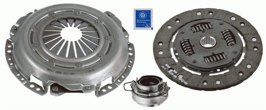 SACHSDebriyaj Seti Baskı Disk Bilya Toyota Hılux 2.4L 2L Ln85 Ln145 4X2 89-04SACHS 3000950902