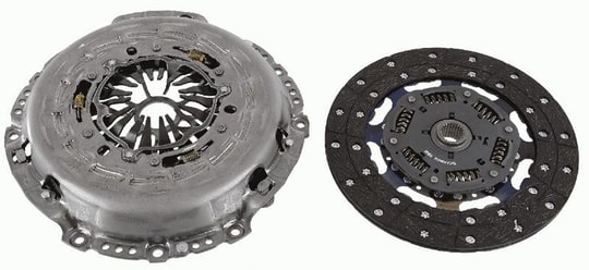 SACHSDebrıyaj Setı Baskı Disk Rulmansız Mıtsubıshı L200 2.4L 4N15 Euro5 Kl2t H-Lıne 6 Vites 15->SACHS 3000950771
