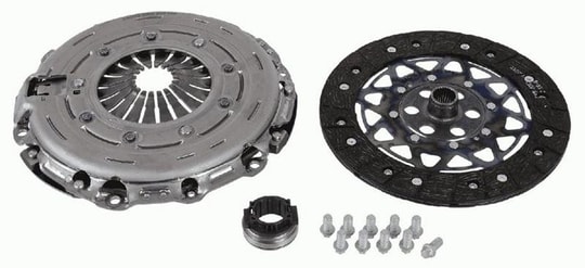 SACHSDebriyaj Seti Mini R56 Cooper S D 2010-2013 R57 10 > R59 12 > R60 Countryman 2010-2016 R61 12 > Sachs 3000950655 DegişeniSACHS 3000970147