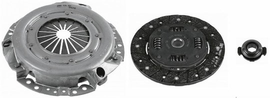 SACHSDebriyaj Seti Partner-P205-P306-P405-P406-Berlıngo-Xsara-Zx 1.9 D <98 Xud9a-Mek-Be3/5SACHS 3000561001