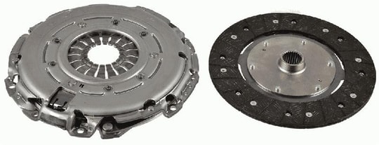 SACHSDebrıyaj Setı Rulmansız Mercedes W204 C204 W212 C207 R172SACHS 3000950635