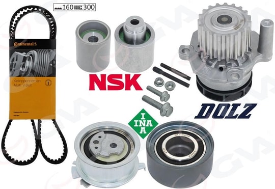 GVADevirdaimli Triger Seti Audı A4-A5-A6-Passat-Tıguan-Superb 2.0 Tdı 10 Cbaa-Cbab-Cbbb-Cbac-Caga-CahaGVA 59WPK7530