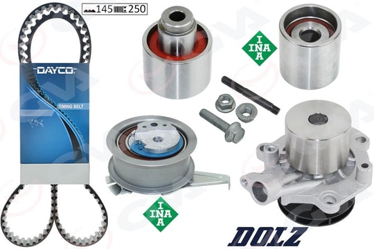 GVADevirdaimli Triger Seti Golf7-A3-Leon-Passat-Tiguan 1.6-2.0 Tdi 13 Clha/B-Dcxa-Crlb-Cuvc-Crka-Crkb-GVA 59WPK7560D-1