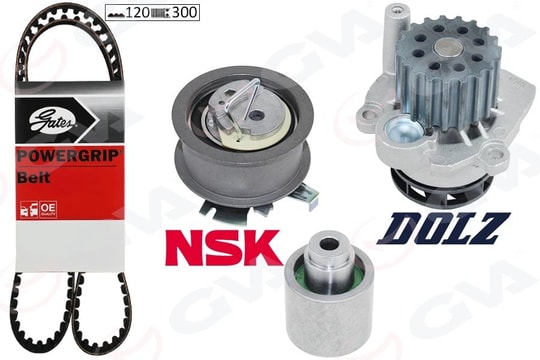 GVADevirdaimli Triger Seti T5-Caddy-Passat-Jetta-Golf-Polo-A3-Leon 1.4-1.9Tdı Bjb-Axb-Amf-Bls-Avf-BnmGVA 59WPK7574G