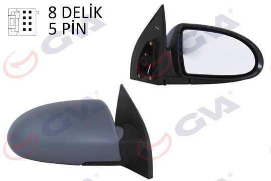 GVADış Dikiz Aynası Sağ Accent Era 06 Elektrikli Isıtmalı Astarlı KonveksGVA 1091130