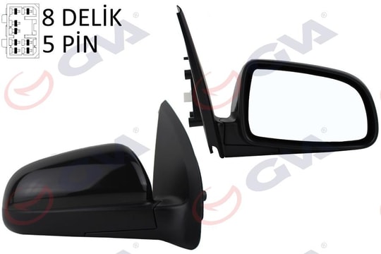 GVADış Dikiz Aynası Sağ Aveo 04 Elektrikli Isıtmalı KonveksGVA 1099170