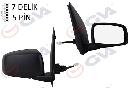 GVADış Dikiz Aynası Sağ Panda 03 Elektrikli Isıtmalı Konveks 5 Fiş Vm-663EhrGVA 1029430