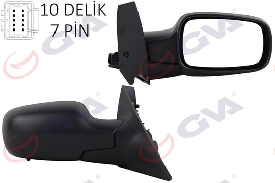 GVADış Dikiz Aynası Sağ Scenıc 03-08 Elektrikli Isıtmalı Sensörlü Konveks 7 Fiş Vm-139EhpsrGVA 1011220