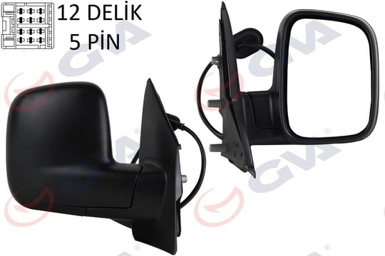 GVADış Dikiz Aynası Sağ Transporter T5 Multıvan 04 Elektrikli Isıtmalı Konveks 5 Fiş Vm-373EhrGVA 1075525
