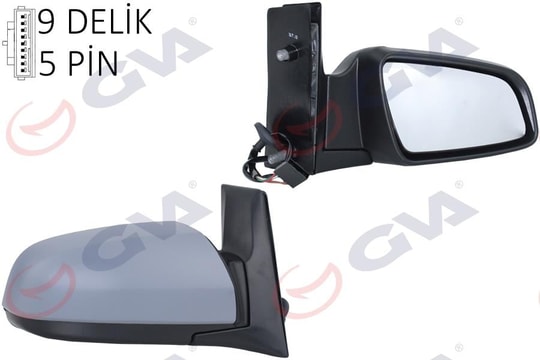 GVADış Dikiz Aynası Sağ Zafıra B 05 Elektrikli Isıtmalı Astarlı Konveks 5 Fiş Vm-6169EhprGVA 1090935