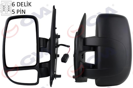GVADış Dikiz Aynası Sol Master-Movano 04 Elektrikli Isıtmalı Konveks 5 Fiş Vm-969EhlGVA 1019241