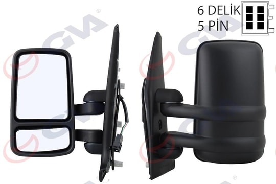 GVADış Dikiz Aynası Sol Master-Movano 95 Elektrikli Isıtmalı KonveksGVA 1019225