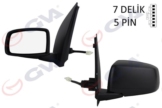 GVADış Dikiz Aynası Sol Panda 03 Elektrikli Isıtmalı Konveks 5 Fiş Vm-663EhlGVA 1029431