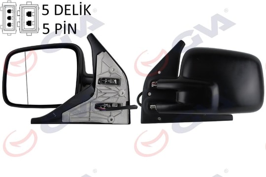 GVADış Dikiz Aynası Sol Transporter T4 96 Elektrikli Isıtmalı Asferik Vm-186EhalGVA 1075507