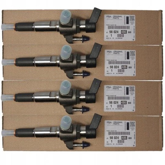 DSDs Ds3 1.6 Hdi Dizel Euro5 Enjektör Takımı (4 Adet) Orijinal Psa 9802448680PSA 9802448680