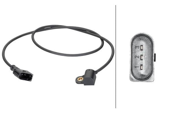 HELLAEgzanstrik Mili Pozisyon Sensörü 3-Kutuplu Audi A4-Skoda Superb-Vw PassatHELLA 6PU013122701