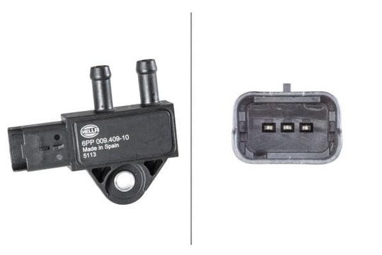 HELLAEgzoz Basıncı Sensörü.3-Kutuplu.Bmw/Citro N/Ferrari/Fiat/Lancia/Mini/PeugeotHELLA 6PP009409101