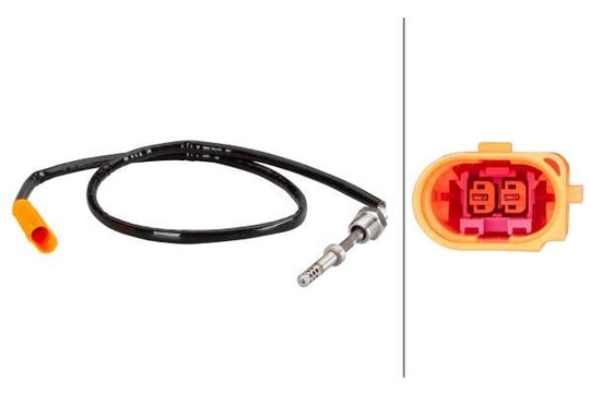 HELLAEgzoz Gazı Sıcaklık Sensörü AudiHELLA 6PT010376101