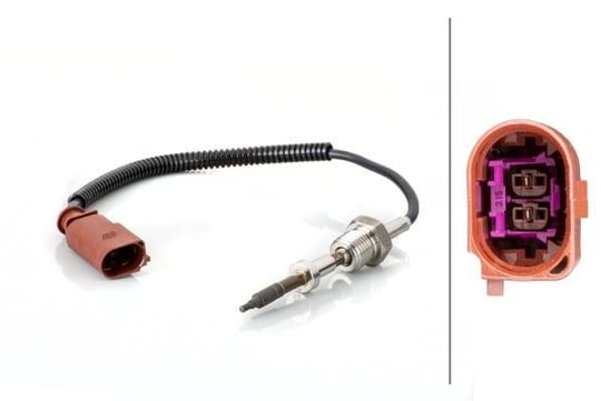 HELLAEgzoz Sıcaklığı Sensörü Audı A4-A5-Q5 2-Kutuplu 270 MmHELLA 6PT014494721