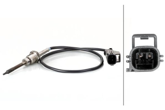HELLAEgzoz Sıcaklığı Sensörü Volvo 2 KutupluHELLA 6PT014494451