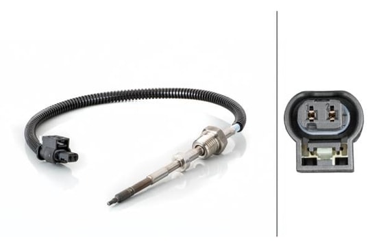 HELLAEgzoz Sıcaklık Sensoru Kat. Uzerınde Mercedes W203 S203 W204 S204 C209 A209 C219 W211 S211 W221HELLA 6PT014494521