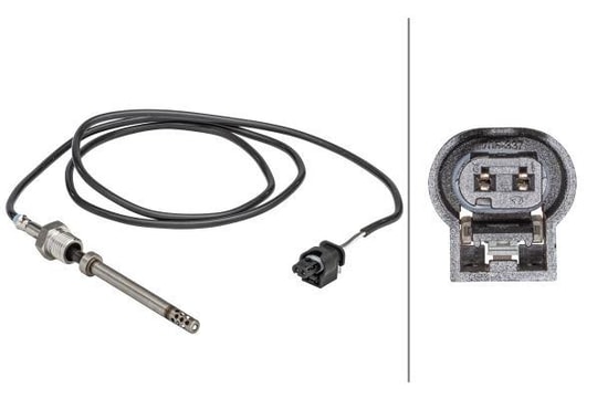HELLAEgzoz Sıcaklık Sensoru Kat. Oncesı Mercedes W203 Cl203 S203 W211 S211 W221 B906HELLA 6PT358181241