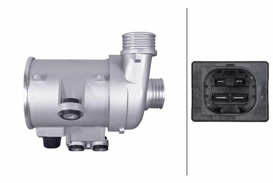HELLAEk Su Pompası Soğuk Su Devresi .150L/Dk.12V.4-Kutuplu.Bmw 1-2-3-4-5-6-X5-X6HELLA 8TW358313381