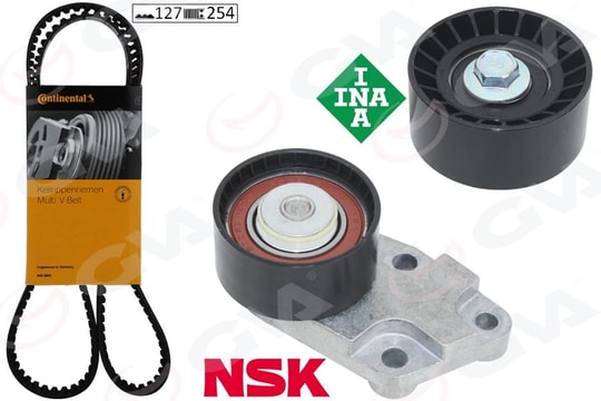 GVAEksantrik Gergi Kiti 127X254 Chevrolet-Daewoo Aveo-Cruze-Kalos-Lacettı-Nubıra 1.4-1.4-1.6 05-GVA 59T9930C