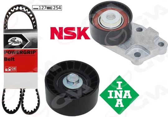 GVAEksantrik Gergi Kiti 127X254 Chevrolet-Daewoo Aveo-Cruze-Kalos-Lacettı-Nubıra 1.4-1.4-1.6 05-GVA 59T9930G
