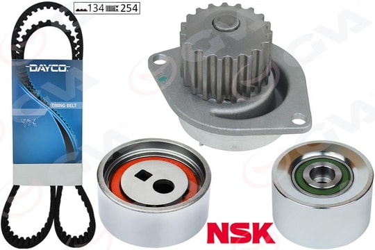 GVAEksantrik Gergi Kiti 134X254 P106 Iı 1.6 96- Tu5j4 -Saxo 1.6 96-03 Tu5jp4 K015458xsGVA 59WPK4310