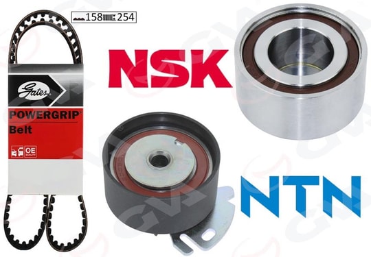 GVAEksantrik Gergi Kiti 158X254 Brava 95-01 -Doblo 01- -Palıo-Albea 96- -Marea 97-02 1.6 K015432xsGVA 59T2140G