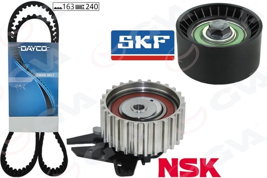 GVAEksantrik Gergi Kiti 163X240 Alfa Romeo 145 146 1.4 16V 96-01 156 1.6 16V 00 K015472xsGVA 59T9970