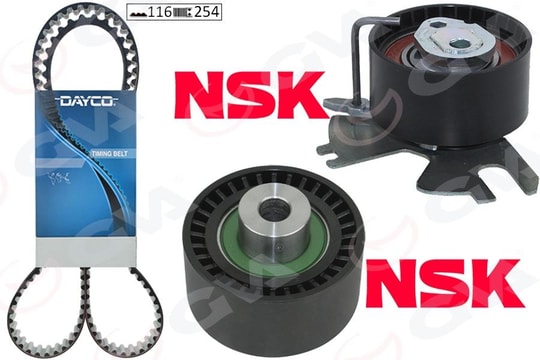 GVAEksantrik Gergi Kiti P308-P407-P508-P3008-P5008-C4-C5-Ds4-Jumpy-Scudo-Cmax-Focus 2.0Hdı K015672xsGVA 59T4327