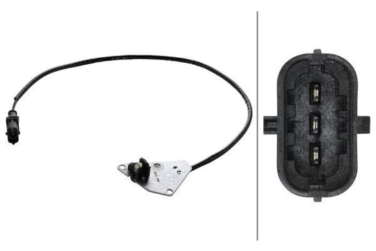 HELLAEksantrik Mili Pozisyonu Sensörü.12V.Hal Sensörü.Alfa Romeo 145-146-147-156-166-Gt-Gtv-Romeo-SpiderHELLA 6PU009121861