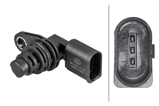 HELLAEksantrik Mili Pozisyonu Sensörü.Hal Sensörü.3-Kutuplu.Audi/Seat/Skoda/VwHELLA 6PU013122671