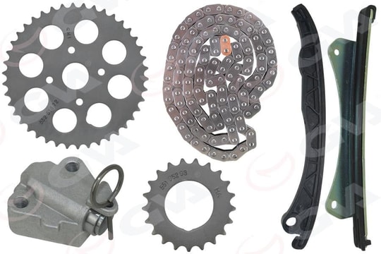 GVAEksantrik Zincir Seti Astra H-Corsa C-D-Combo-C-D-Astra J-Merıva-Albea-Doblo-Egea-Punto-500- 1.3 Jtd -1.3 Cdtı E4-E5-E6 Gergi KitiGVA 59C2110