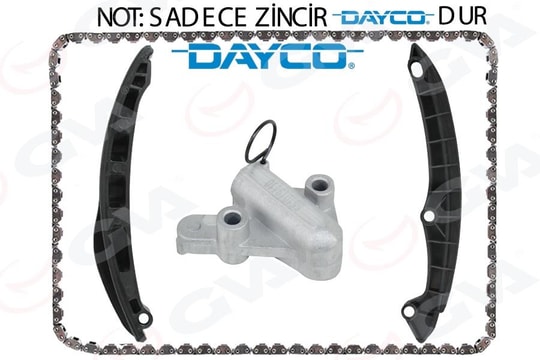 GVAEksantrik Zincir Seti Golf5/6-Jetta-Passat-Scırocco-A3-Leon 1.6 Fsı Blf - 1.4 Tsı Caxa-Bmy-BlgGVA 59C7510