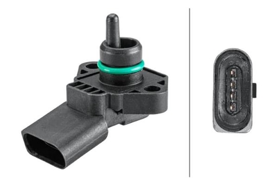 HELLAEmme Borusu Basıncı Sensörü.4-Kutuplu.Seat Arosa-Inca/Vw Caddy-Golf-Lupo-Polo-VentoHELLA 6PP358152151