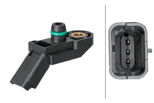 HELLAEmme Borusu Basıncı Sensörü.5V.Citro N/Peugeot/Ferrari/Fiat/Lancia/Peugeot/RenaultHELLA 6PP009400161