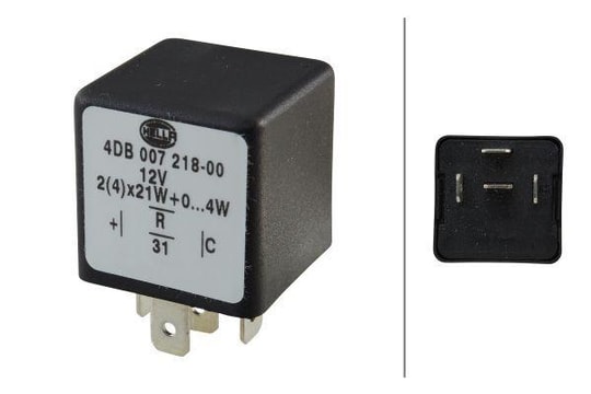 HELLAFlaşör Ünitesi Psa-Renault-Fıat 12V 4 KutupluHELLA 4DB007218001
