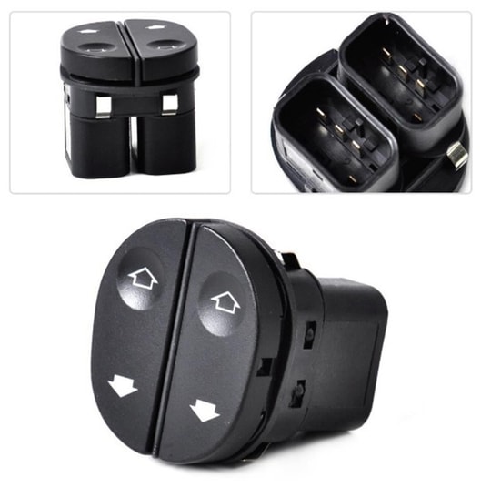 Ford Fusion 2003-2013 Ön Sol Cam Açma Düğmesi Çiftli Bsg Marka 96FG14529BC