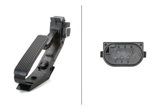 HELLAGaz Pedalı Pozisyon Sensörü 6-Kutuplu Mercedes 1998-2006HELLA 6PV010946001