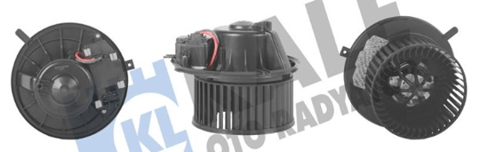 KALEKALORİFER MOTORU 12V GOLF V (03-08)-JETTA III (05-10)-TOURAN (03-10)A3-LEON-TOLEDO-ALTEA (OTOM.-KLİM1K1820015J