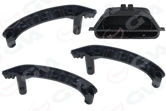 GVAKapı Tutamagı 4 Parça Set Karbon Sıyah Bmw F25 F26 10 16GVA 9103575