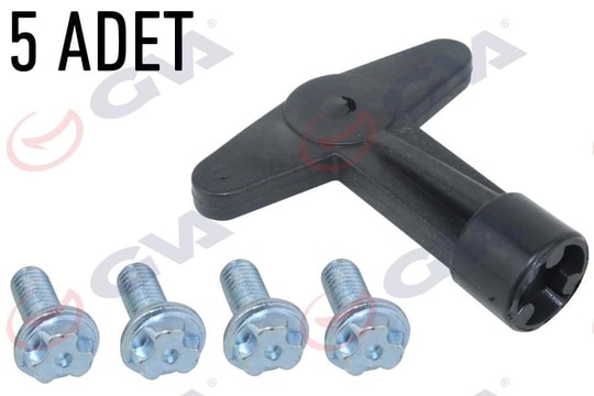 GVAKilitli Bijon Takımı Renault Clıo-Megane Pimsiz Paket 5GVA 8810129