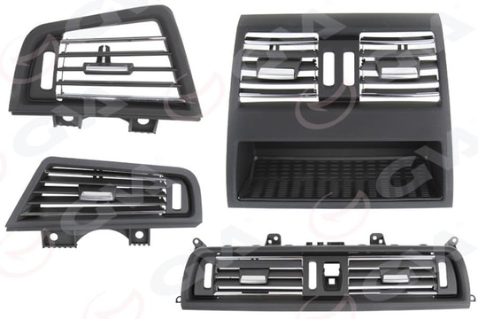 GVAKlıma Kalorıfer Izgarası 4 Lü Set Kromlu Bmw F10 LcıGVA 9106911