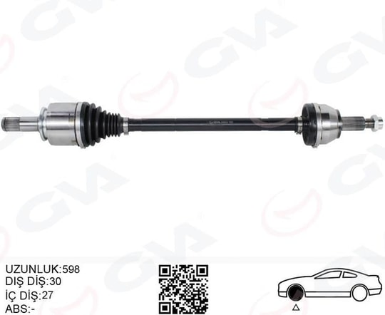 GVAKomple Aks Arka Sol Defender L663 Dıscovery 5 L462 R.R 4 Vogue L405 R.R Sport 2 L494 837MmGVA 4499222